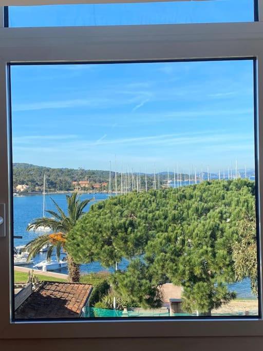 Ile De Porquerolles : T3 Climatise Vue Mer Luaran gambar